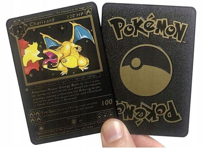 Karty Pokemon Kolekcjonerskie 3w1 Czarne Srebrne Tęczowe 165 Sztuk